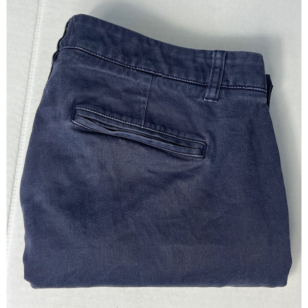 Hawker Rye Mens Chino Pants 33x32 Slim Leg Flat Front Slash Pocket